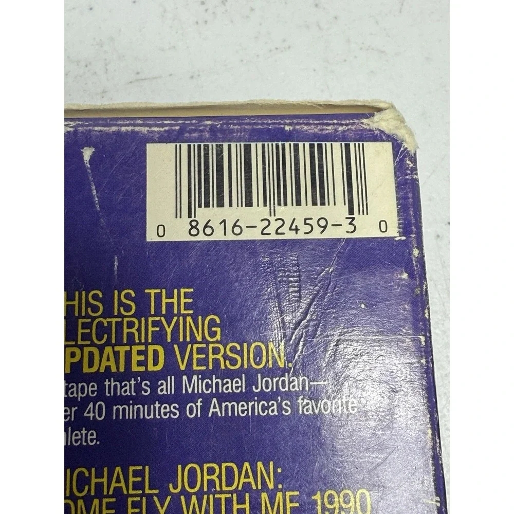Michael Jordan: Come Fly With Me (1990) VHS Sports Illustrated Video -‎ WORKING!